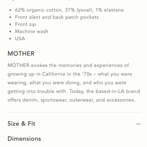 MOTHER The Fly Cut Tomcat Roller High-Rise Wide-Leg Jeans -Crashing.NWT. Size 31 - Picture 8 of 8